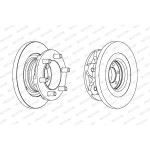FERODO Bremsscheibe