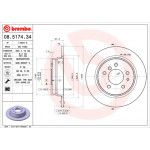 BREMBO Bremsscheibe