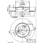 BREMBO Bremsscheibe