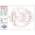 BREMBO Bremsscheibe