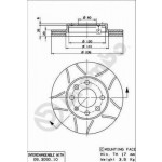 BREMBO Bremsscheibe
