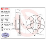 BREMBO Bremsscheibe