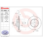 BREMBO Bremsscheibe