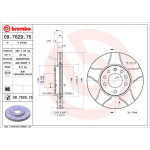 BREMBO Bremsscheibe