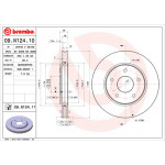 BREMBO Bremsscheibe