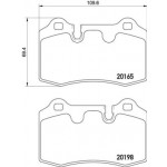 BREMBO Bremsbelagsatz, Scheibenbremse