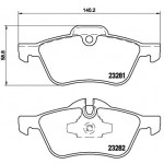 BREMBO Bremsbelagsatz, Scheibenbremse