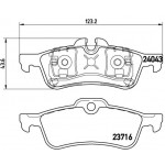 BREMBO Bremsbelagsatz, Scheibenbremse