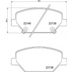 BREMBO Bremsbelagsatz, Scheibenbremse