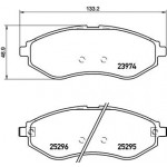 BREMBO Bremsbelagsatz, Scheibenbremse
