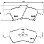 BREMBO Bremsbelagsatz, Scheibenbremse
