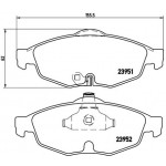 BREMBO Bremsbelagsatz, Scheibenbremse