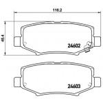 BREMBO Bremsbelagsatz, Scheibenbremse
