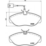 BREMBO Bremsbelagsatz, Scheibenbremse