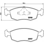 BREMBO Bremsbelagsatz, Scheibenbremse