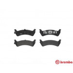 BREMBO Bremsbelagsatz, Scheibenbremse