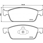 BREMBO Bremsbelagsatz, Scheibenbremse