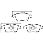 BREMBO Bremsbelagsatz, Scheibenbremse