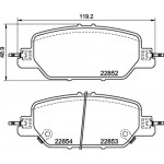 BREMBO Bremsbelagsatz, Scheibenbremse