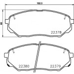 BREMBO Bremsbelagsatz, Scheibenbremse