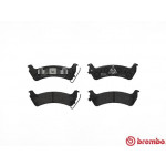 BREMBO Bremsbelagsatz, Scheibenbremse