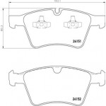 BREMBO Bremsbelagsatz, Scheibenbremse