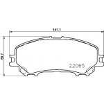 BREMBO Bremsbelagsatz, Scheibenbremse