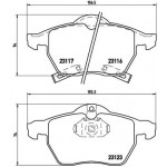 BREMBO Bremsbelagsatz, Scheibenbremse