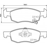 BREMBO Bremsbelagsatz, Scheibenbremse
