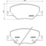 BREMBO Bremsbelagsatz, Scheibenbremse