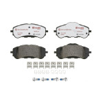 BREMBO Bremsbelagsatz, Scheibenbremse