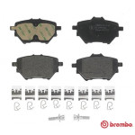 BREMBO Bremsbelagsatz, Scheibenbremse