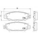BREMBO Bremsbelagsatz, Scheibenbremse