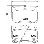 BREMBO Bremsbelagsatz, Scheibenbremse