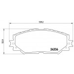 BREMBO Bremsbelagsatz, Scheibenbremse