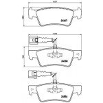 BREMBO Bremsbelagsatz, Scheibenbremse