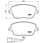 BREMBO Bremsbelagsatz, Scheibenbremse