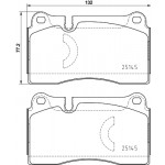 BREMBO Bremsbelagsatz, Scheibenbremse