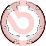 BREMBO Bremsbackensatz, Feststellbremse