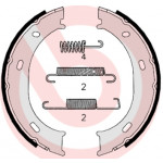 BREMBO Bremsbackensatz, Feststellbremse