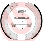 BREMBO Bremsbackensatz, Feststellbremse