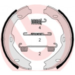 BREMBO Bremsbackensatz, Feststellbremse