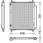 DENSO Kondensator, Klimaanlage