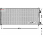 DENSO Kondensator, Klimaanlage