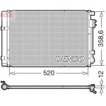 DENSO Kondensator, Klimaanlage