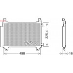 DENSO Kondensator, Klimaanlage