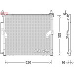 DENSO Kondensator, Klimaanlage