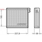 DENSO Verdampfer, Klimaanlage