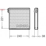 DENSO Verdampfer, Klimaanlage