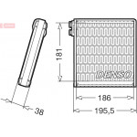 DENSO Verdampfer, Klimaanlage